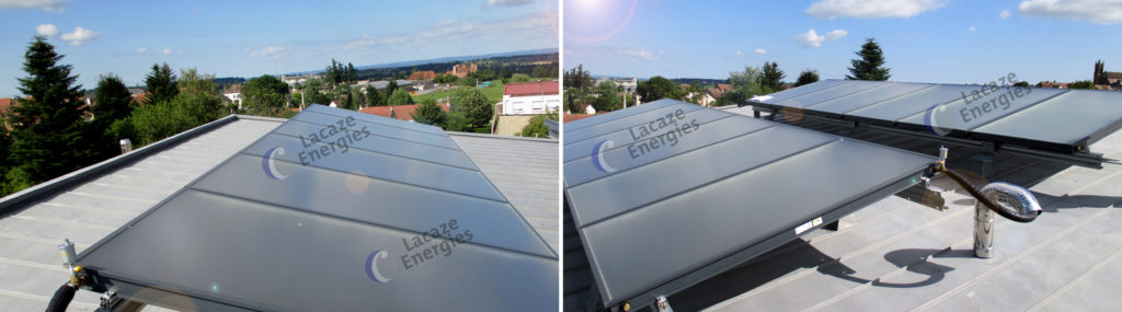 Installation solaire thermique - EHPAD - Auvergne